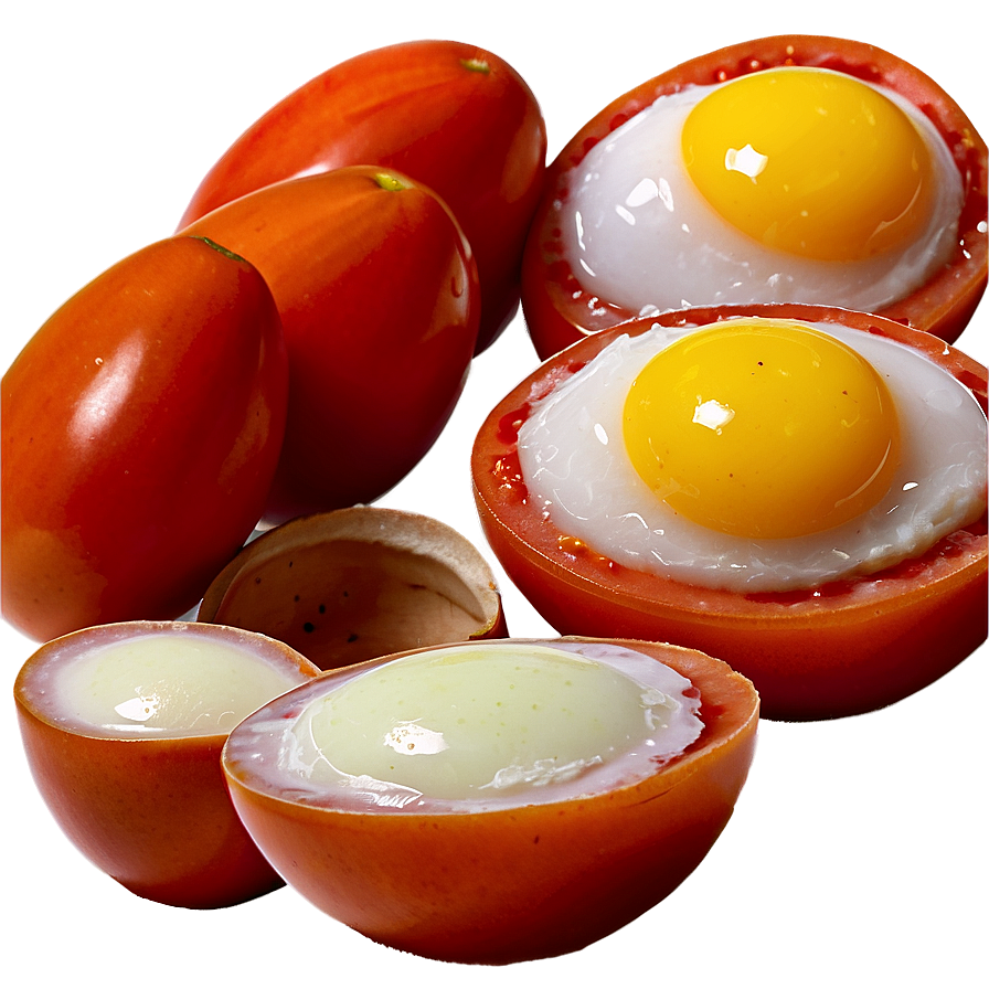 Eggs And Tomatoes Png Jku PNG Image