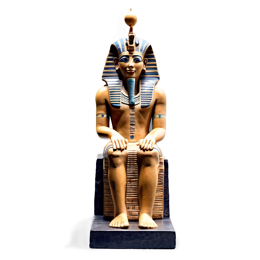 Egypt Pharaoh Statue Png 06232024 PNG Image