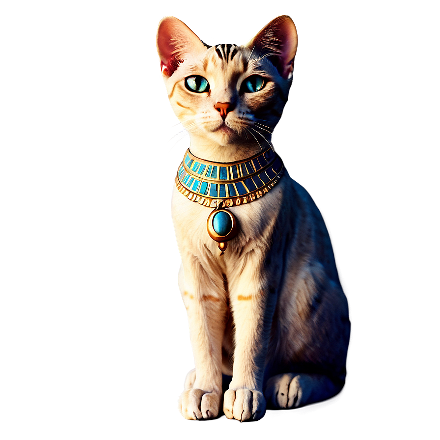 Egyptian Cat Clipart Png Pjl PNG Image