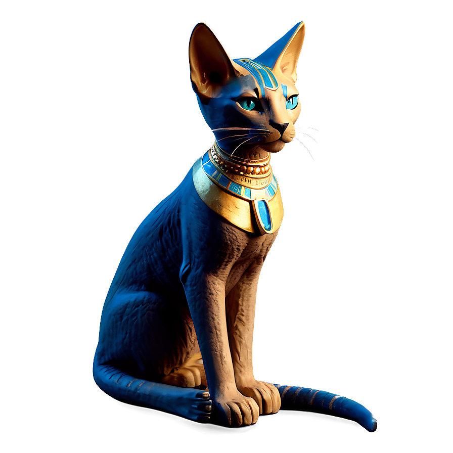 Egyptian Cat Goddess Bastet Png 06242024 PNG Image