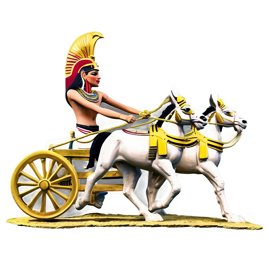 Egyptian Chariot Warfare Png 06242024 PNG Image