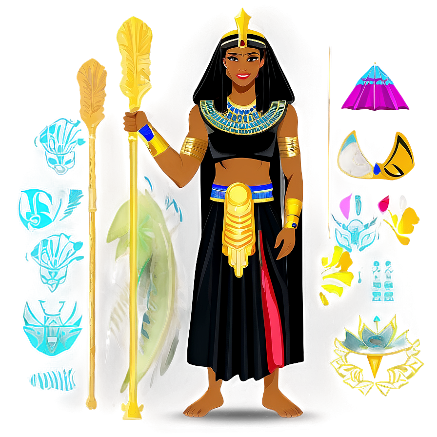 Egyptian Costume Png Mra5 PNG Image