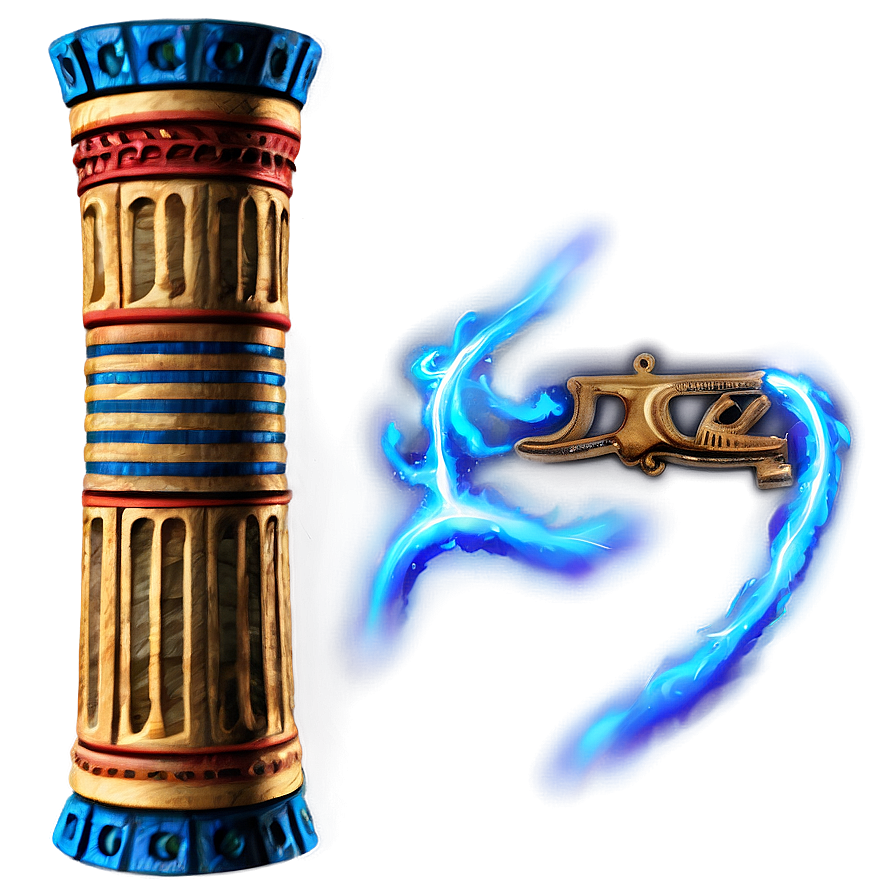 Egyptian Djed Pillar Png Guo27 PNG Image