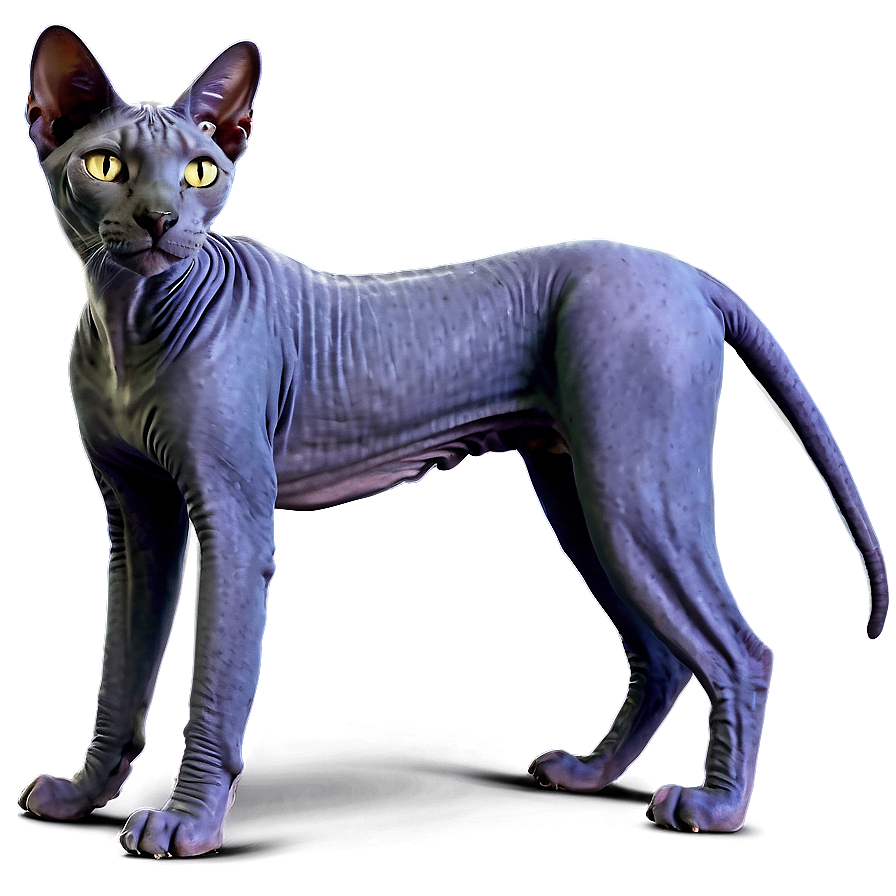 Egyptian Hairless Cat Png Qpx52 PNG Image