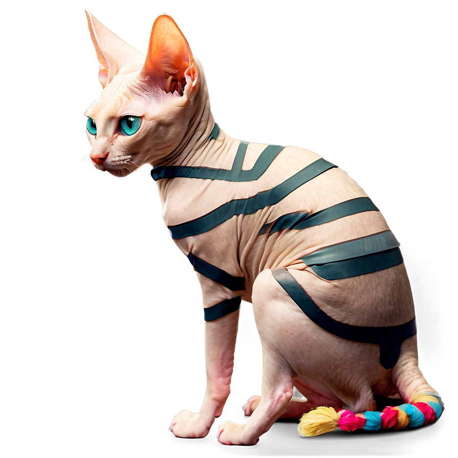 Egyptian Hairless Cat Png Uxt PNG Image