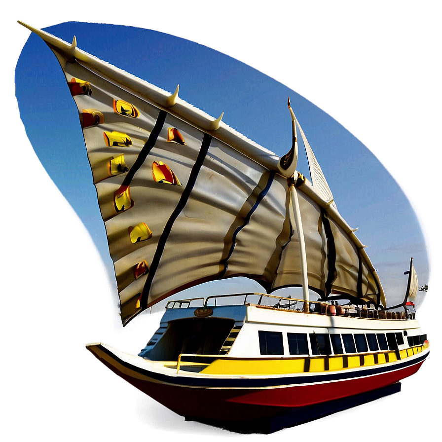 Egyptian Nile River Boat Png 06242024 PNG Image