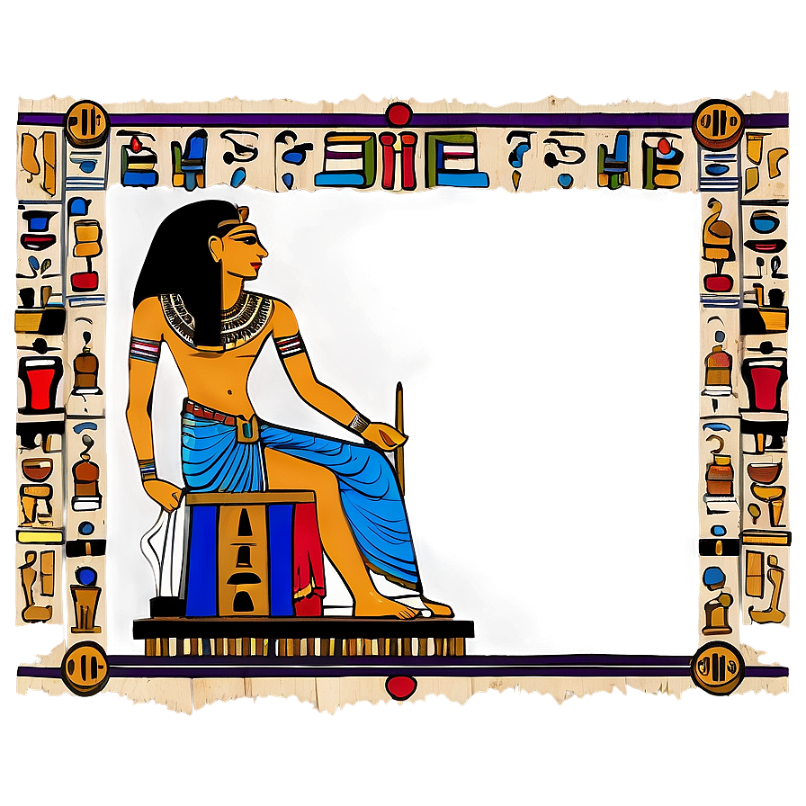 Egyptian Papyrus Scroll Png Vrv PNG Image