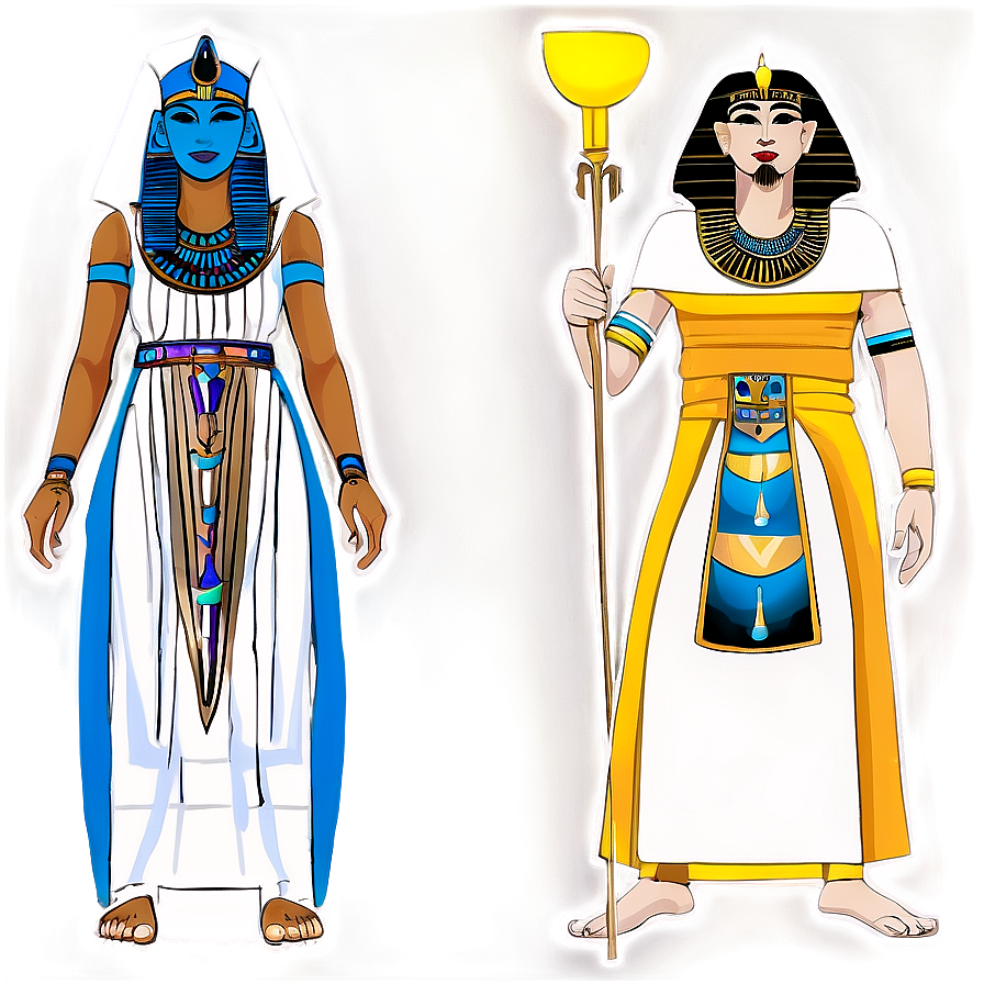 Egyptian Priest And Priestesses Png 06242024 PNG Image