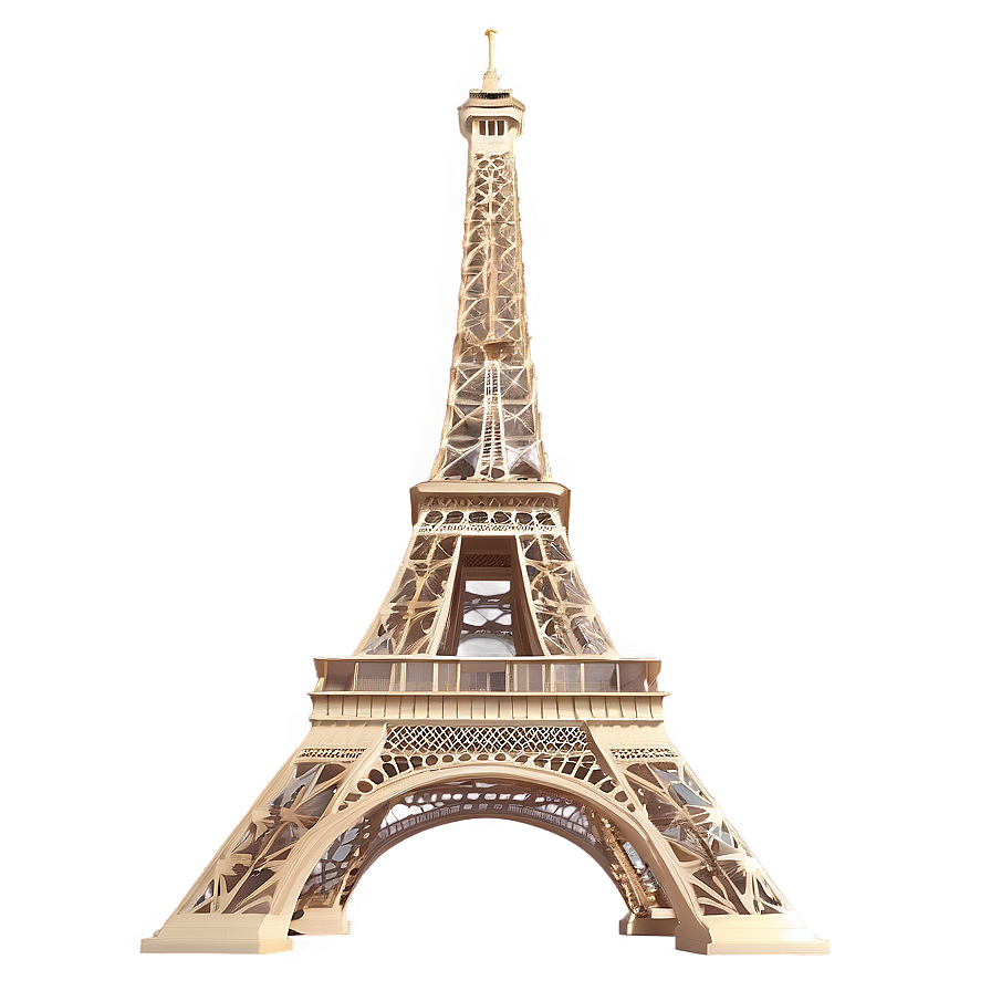 Eiffel Tower 3d Model Png 8 PNG Image