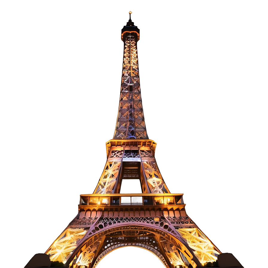 Eiffel Tower At Dawn Png Yge16 PNG Image