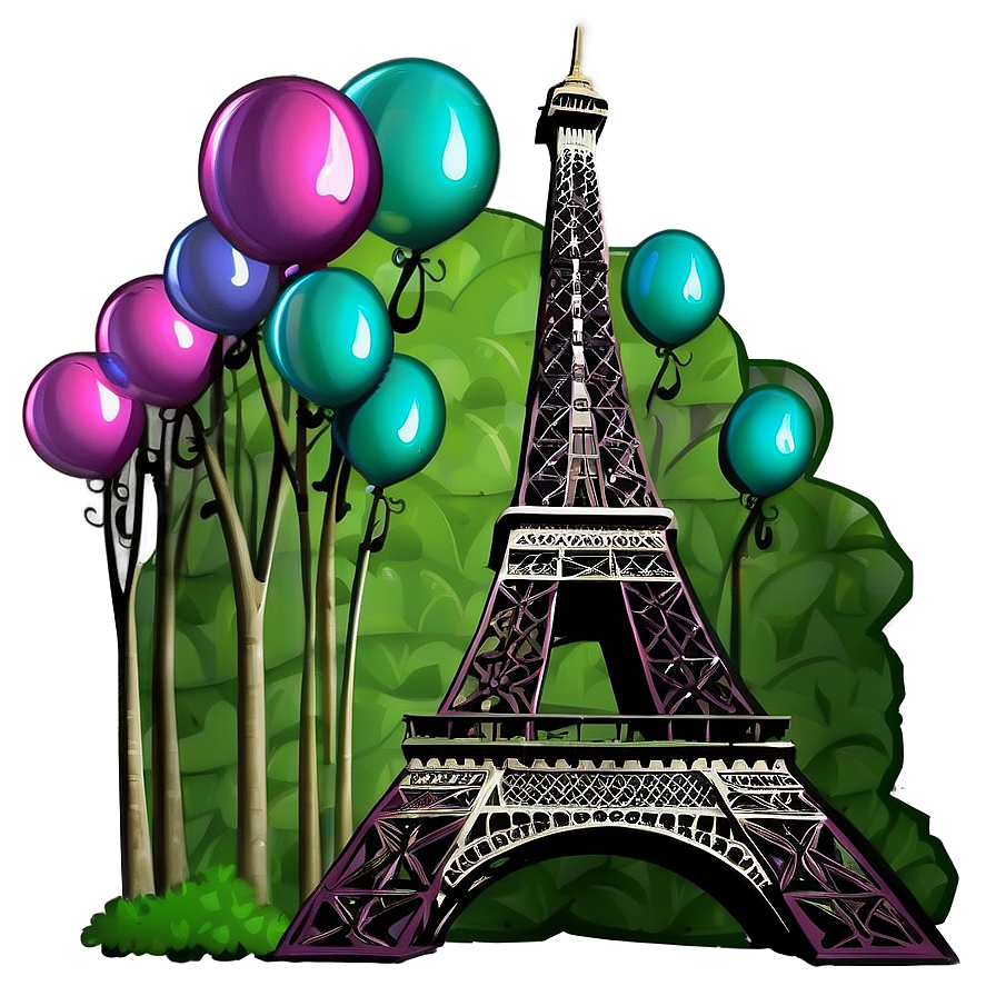 Eiffel Tower Romantic Night Png 80 PNG Image