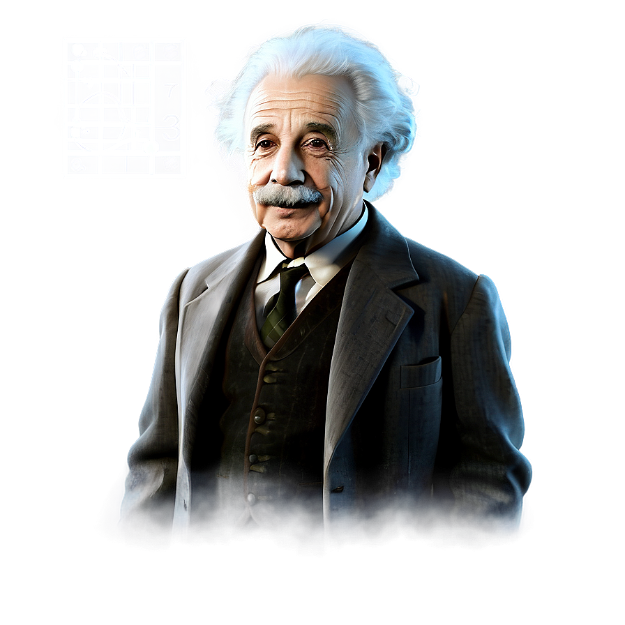 Einstein And Atomic Model Png Pyj PNG Image