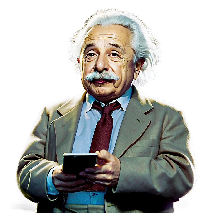 Einstein In Lecture Png Plt PNG Image