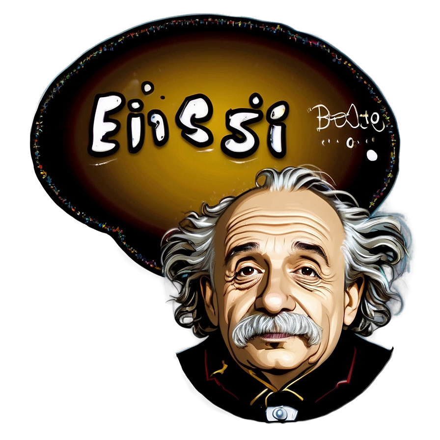 Einstein Thought Bubble Png 90 PNG Image