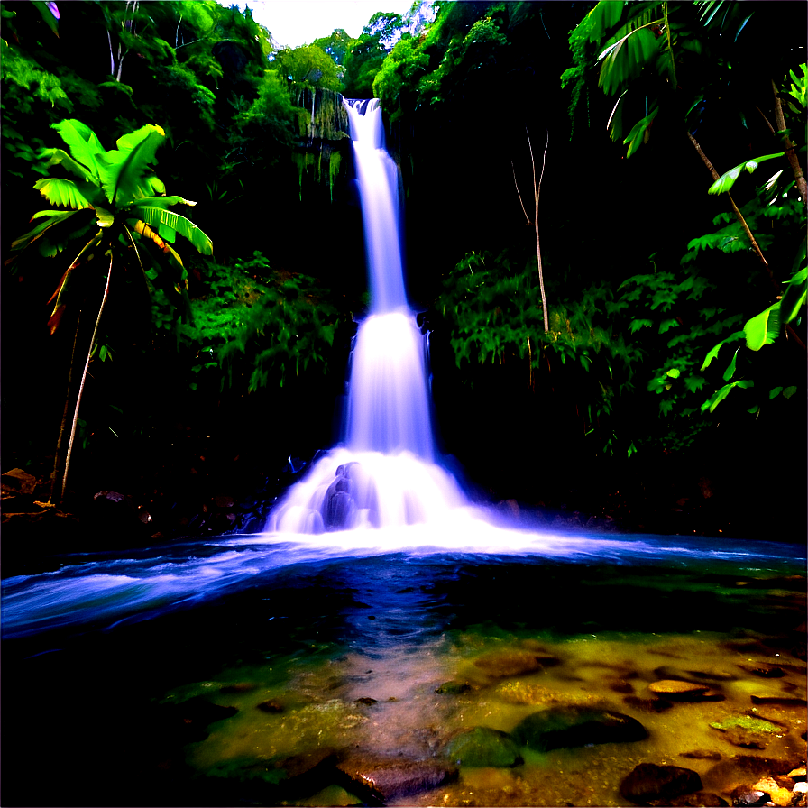 El Nicho Waterfalls Png 06202024 PNG Image