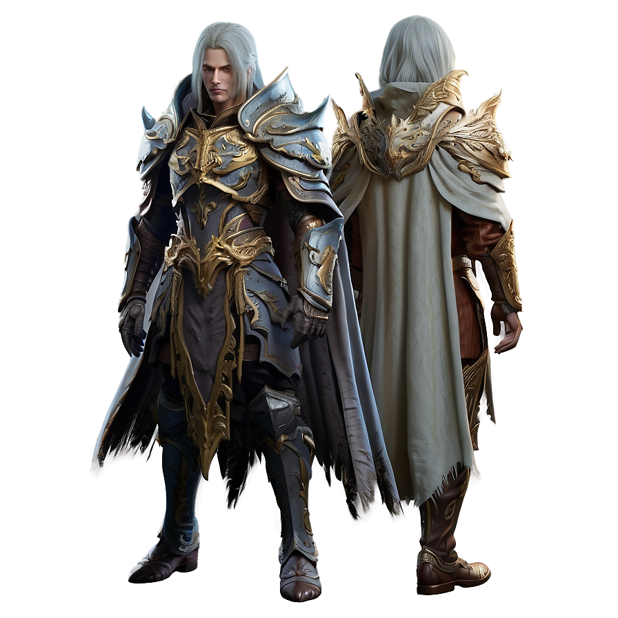 Elden Ring Character Render Png Artwork Sjp PNG Image