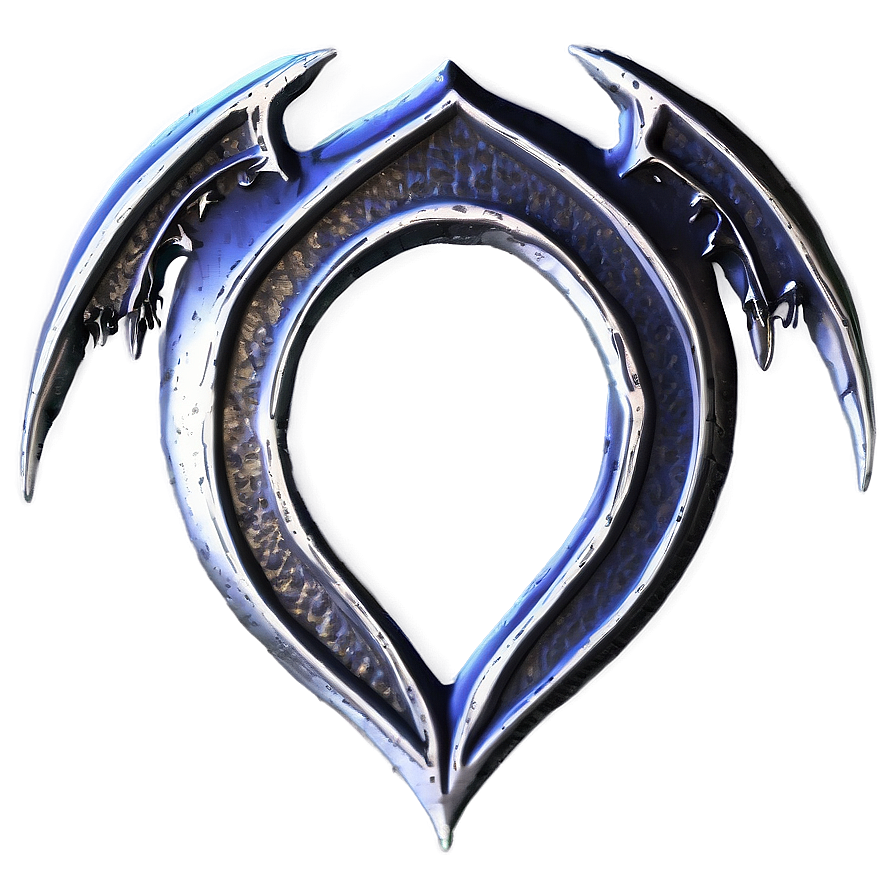 Elden Ring Symbol Silver Png 06282024 PNG Image