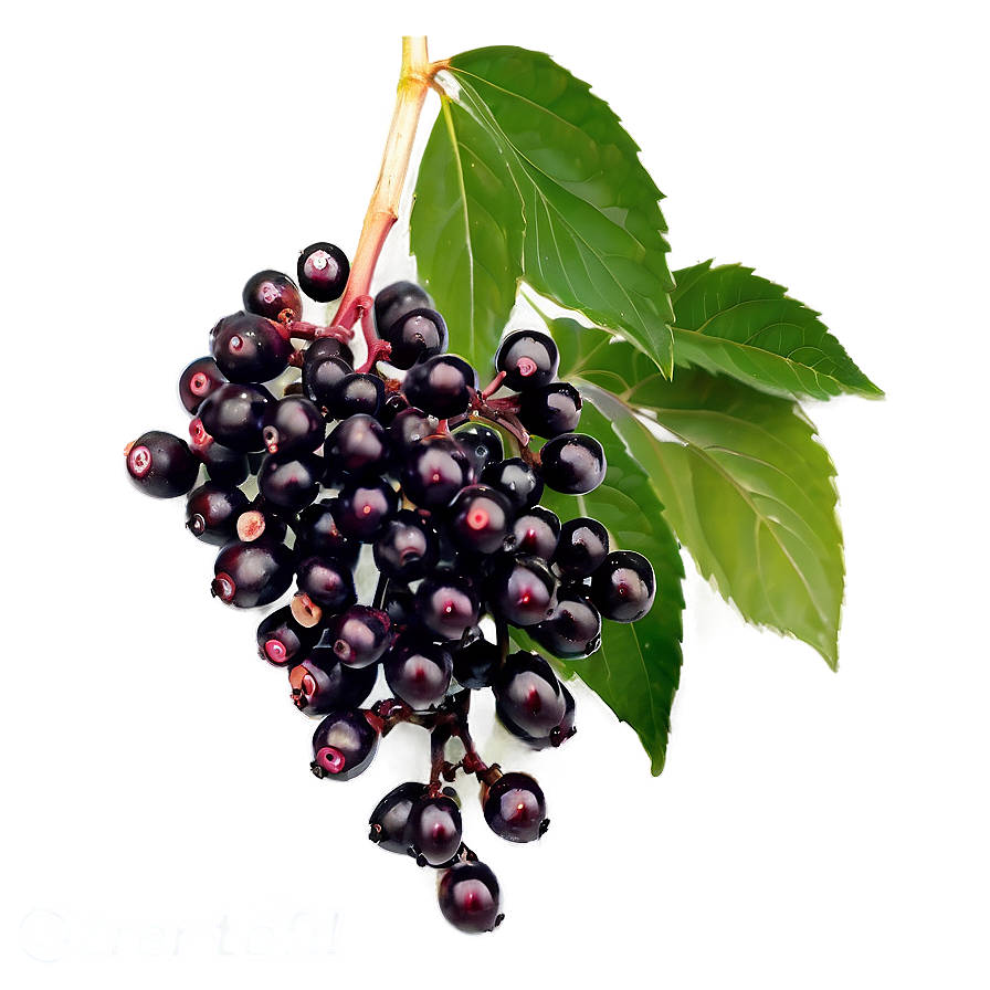 Elderberry Vitamin C Png 06252024 PNG Image