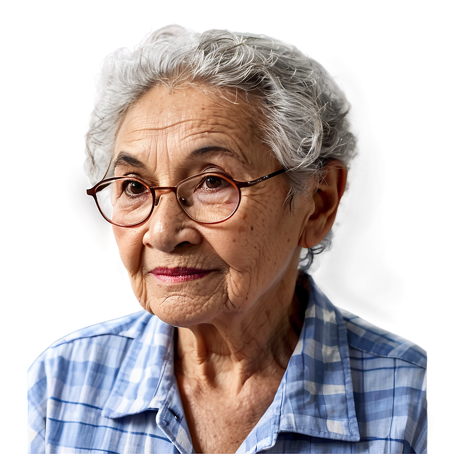 Elderly Random Person Portrait Png 06252024 PNG Image