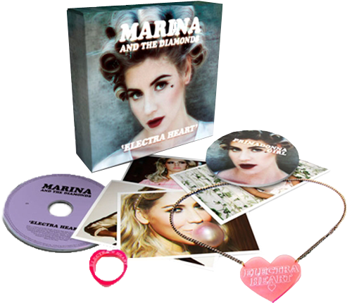 Electra Heart Album Merchandise Marinaandthe Diamonds PNG Image