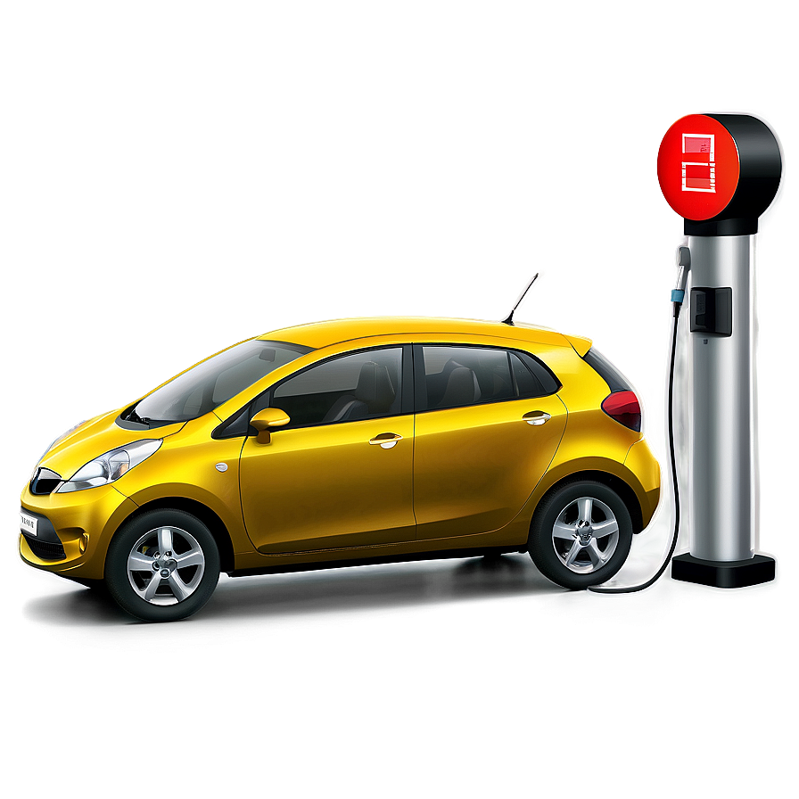 Electric Car C PNG Image