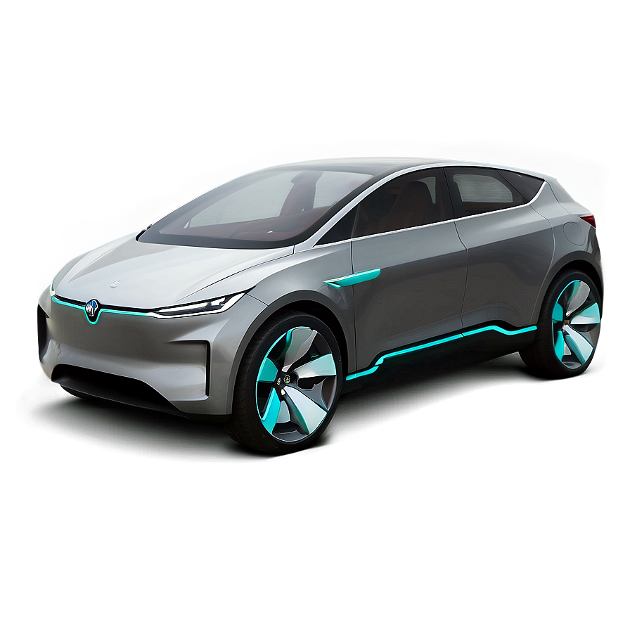 Electric Car Concept Prototype Png Dol PNG Image