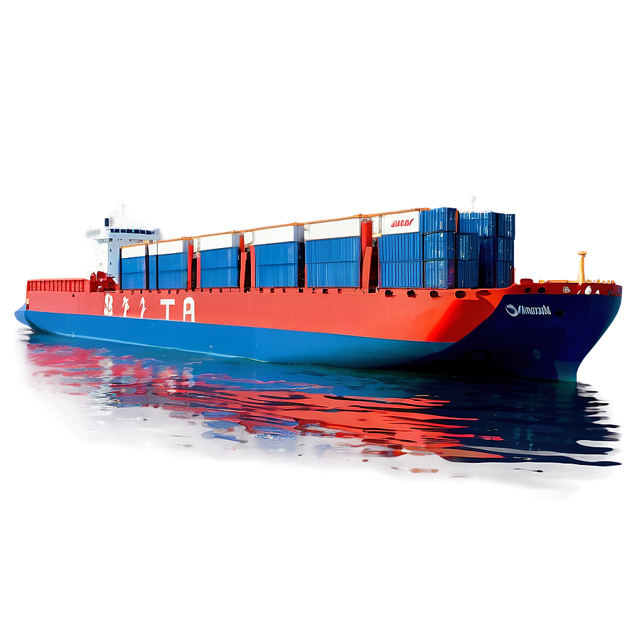 Electric Cargo Ship Png Exl PNG Image