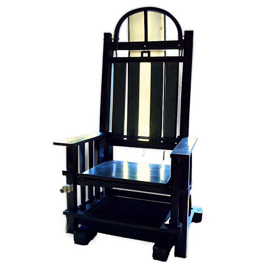 Electric Chair In Dark Room Png Mbm7 PNG Image