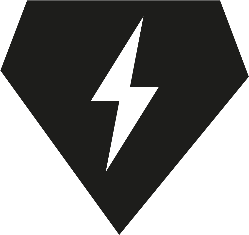 Electric Charge Symbol Graphic PNG Image