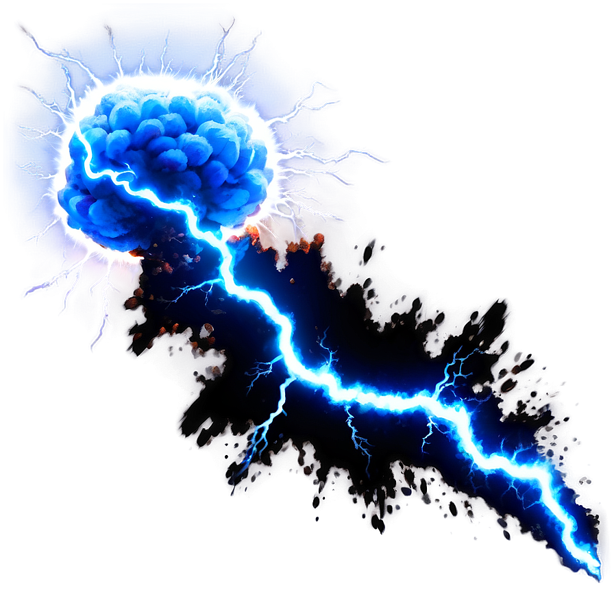 Electric Explosion Png Deo PNG Image