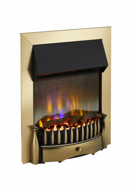 Electric Fireplace Flames PNG Image