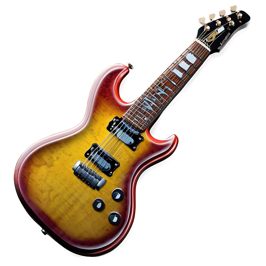 Electric Guitar Design Png Bnd PNG Image