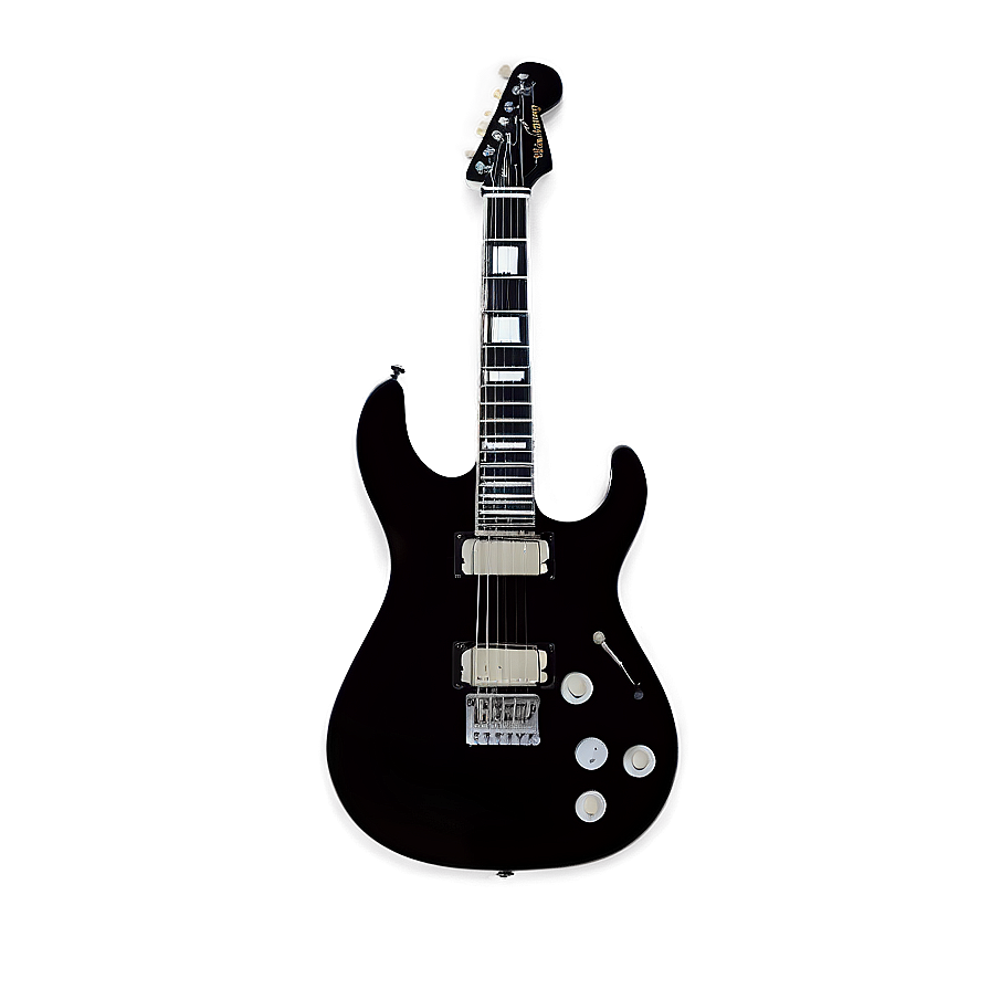 Electric Guitar Outline Png Wqo PNG Image