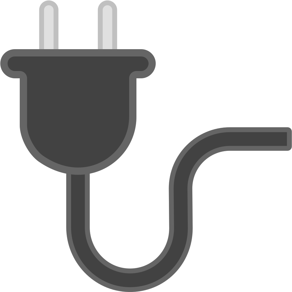 Electric Plug Icon PNG Image