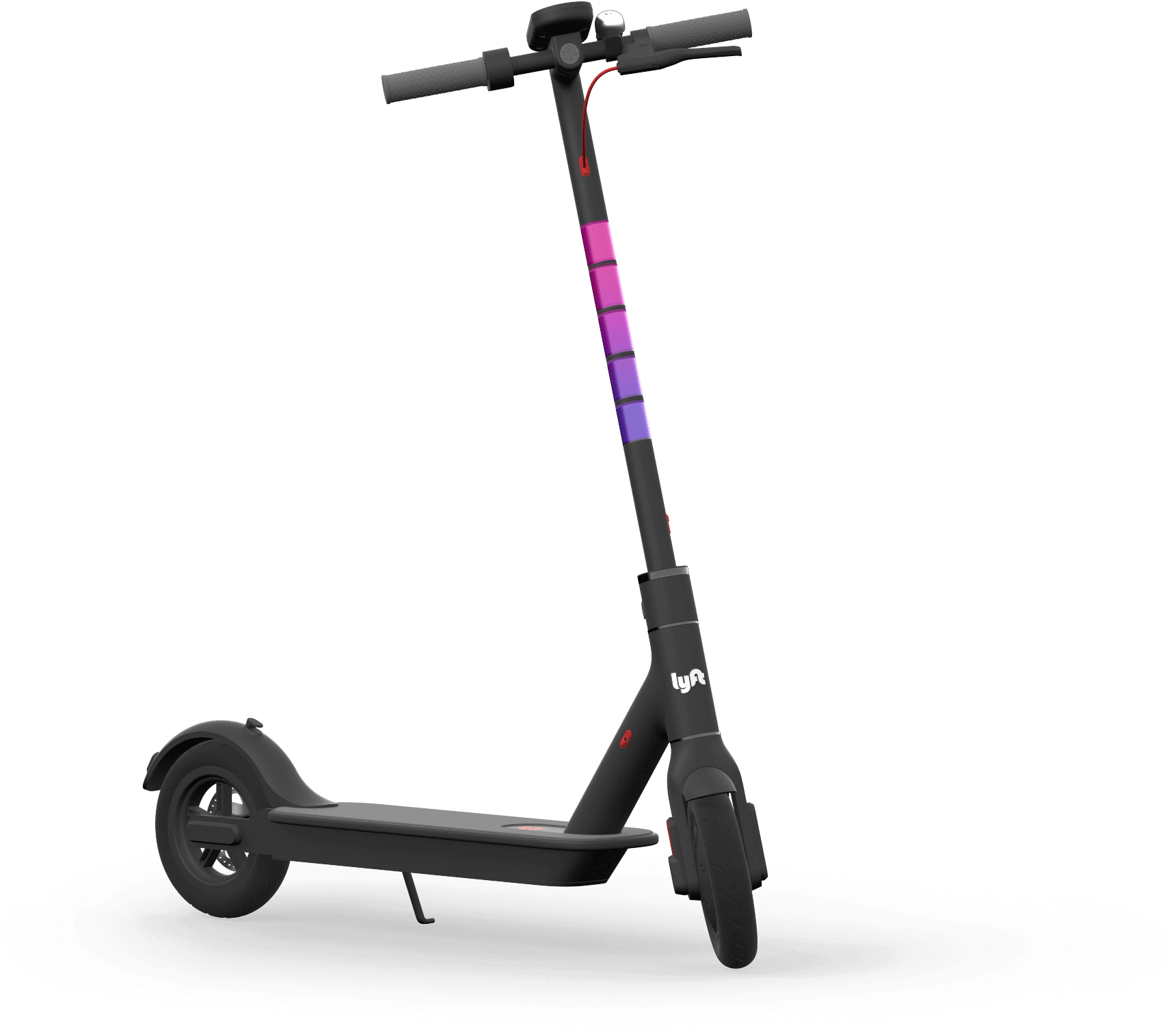 Electric Scooter Profile View PNG Image