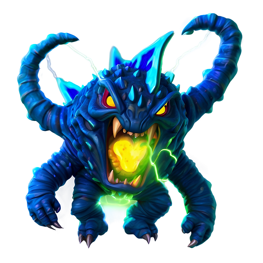 Electric Storm Monster Png 05232024 PNG Image