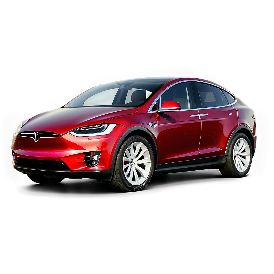 Electric Tesla Model X Vehicle Png Lem34 PNG Image