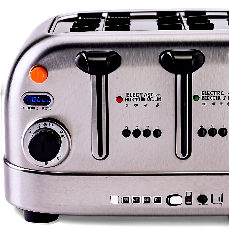 Electric Toaster Front View Png 06122024 PNG Image