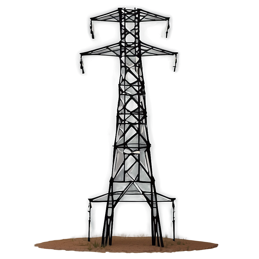 Electric Transmission Towers Png 06282024 PNG Image