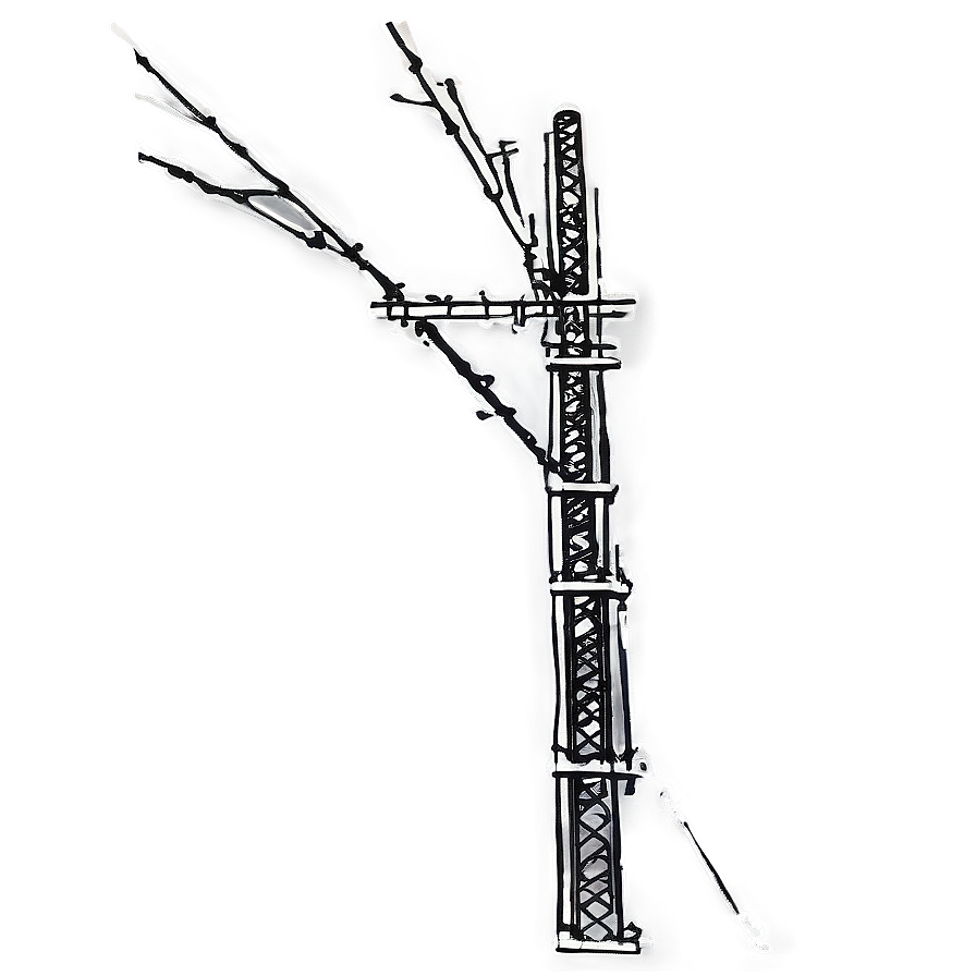 Electric Utility Pole Transparent Png Vlt PNG Image