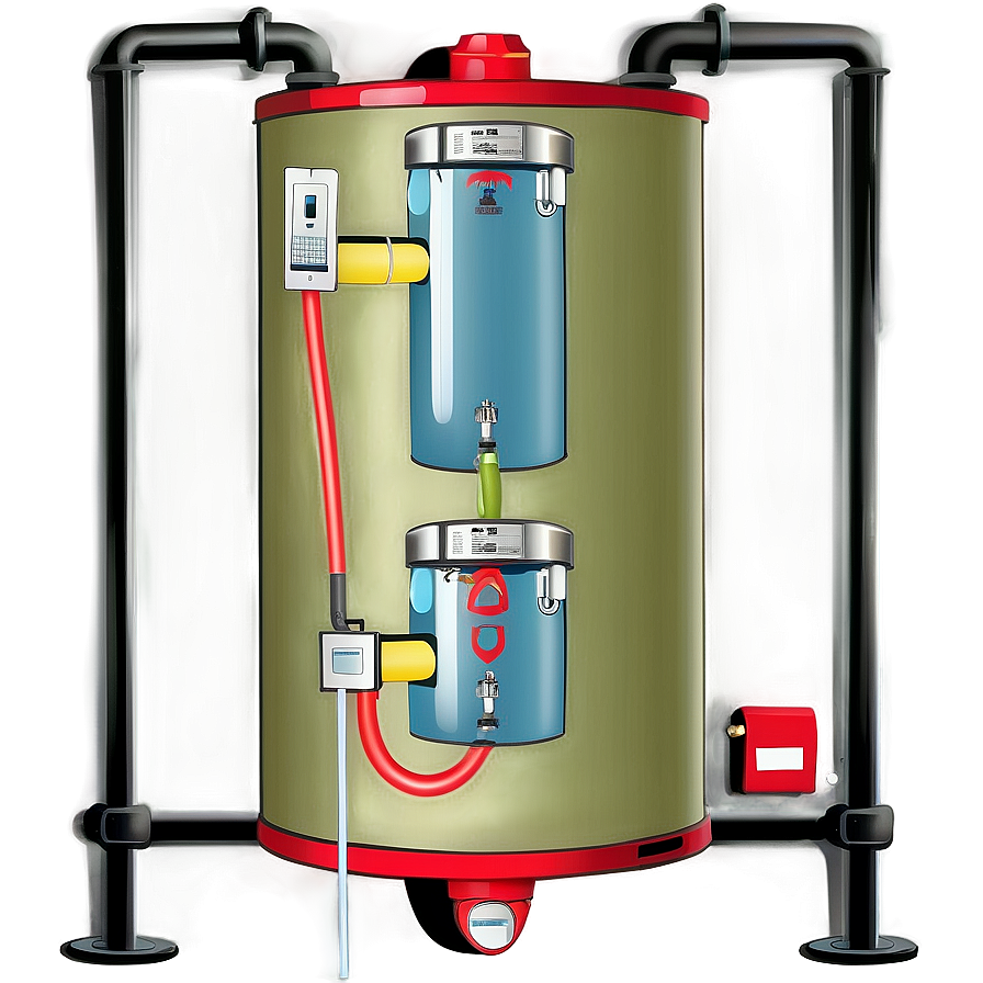 Electric Water Heater Setup Png 06262024 PNG Image