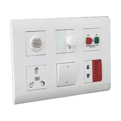 Electrical Control Panel Switches PNG Image