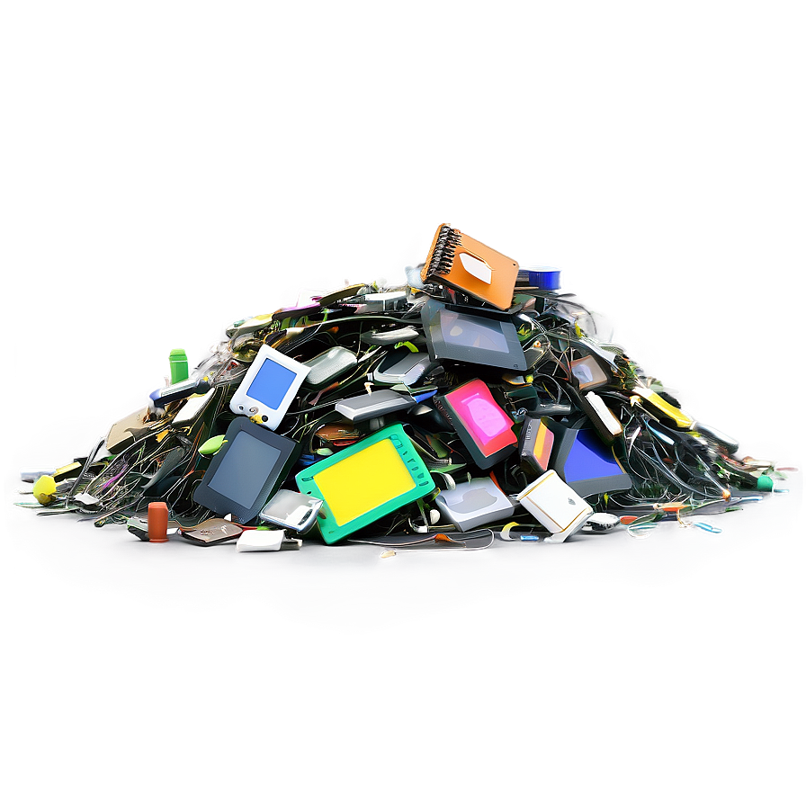 Electronic Scrap Heap Png Llq PNG Image