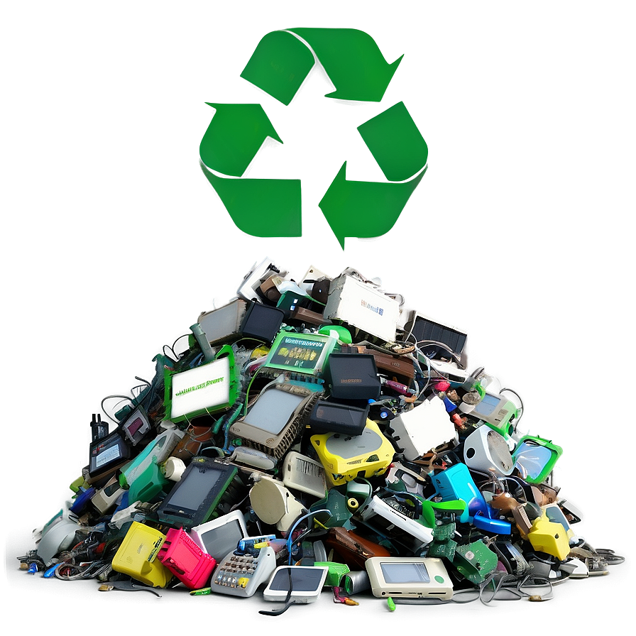 Electronic Waste Pile Png 06212024 PNG Image