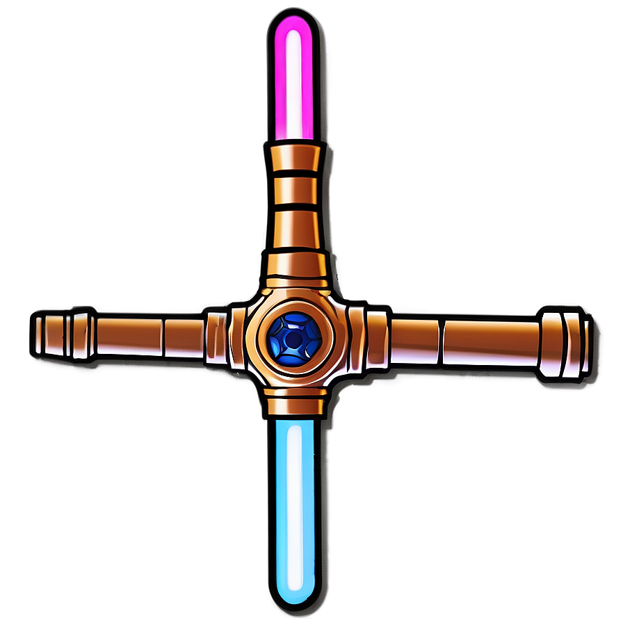 Electrum Finish Lightsaber Png 05042024 PNG Image