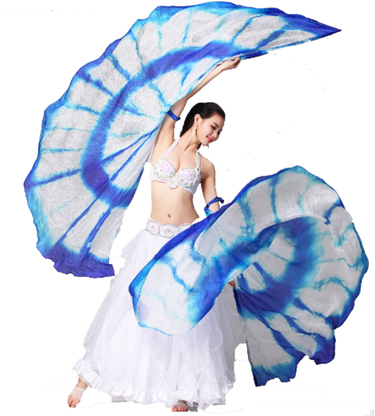 Elegant_ Belly_ Dancer_ With_ Wings PNG Image