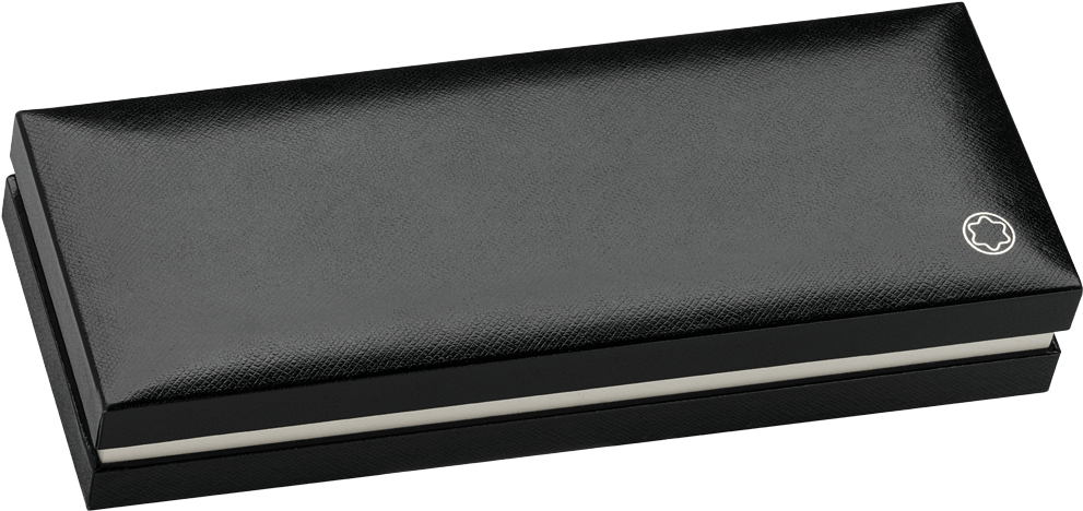 Elegant Black Pen Box PNG Image