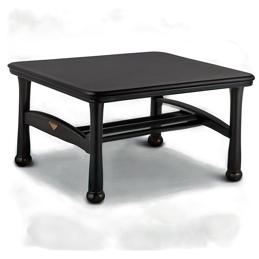 Elegant Black Table Png 17 PNG Image