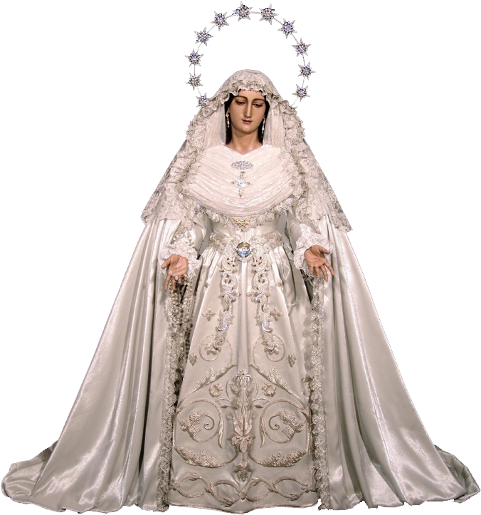 Elegant Bridal Statue PNG Image