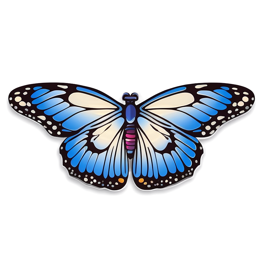 Elegant Butterfly Outline Png Ntq PNG Image